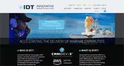 Desktop Screenshot of idtus.com